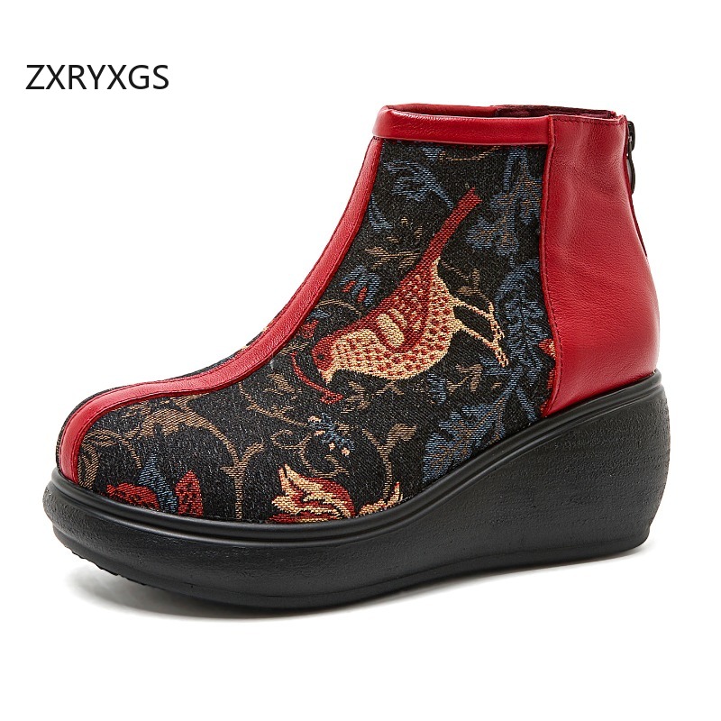 Women'S Fashion Layering - ZXRYXGS 2026 Autumn Head Layer Cowhide