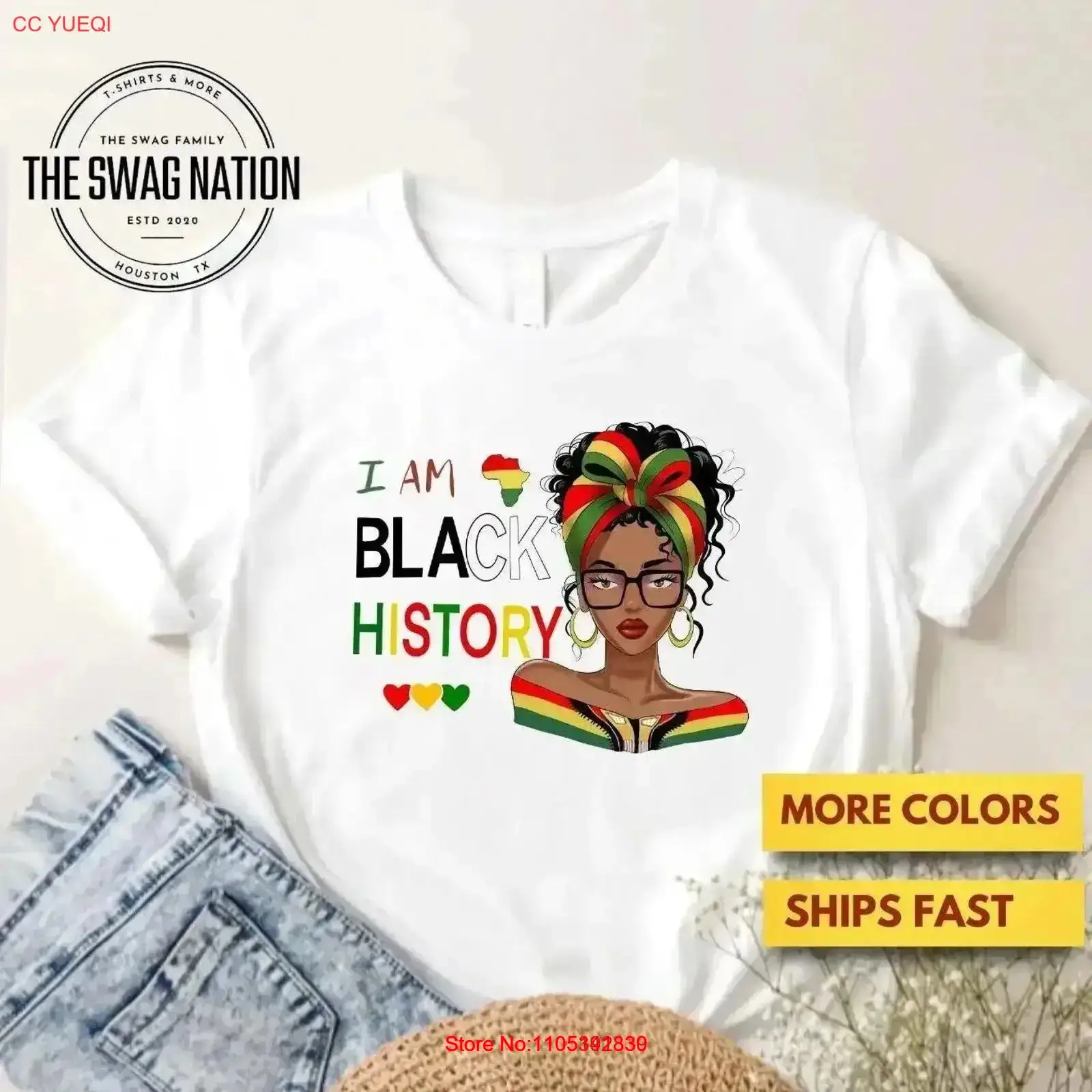 Women Fashion History - I'm Black History Month African American