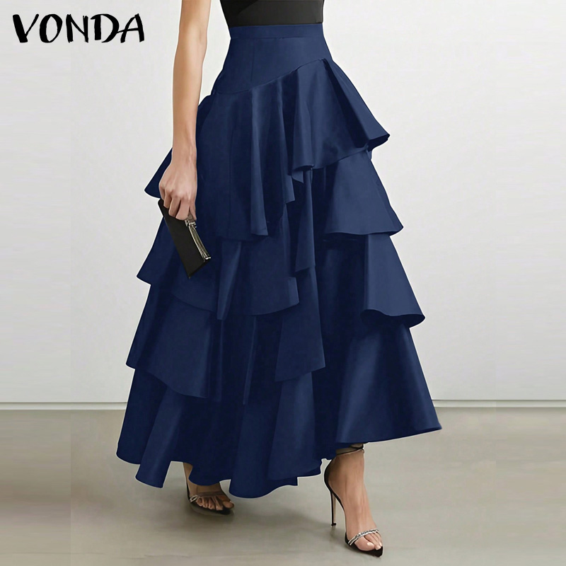 VONDA Plus Size 5XL Women Long - đánh giá và giá Women'S Fashion Layering