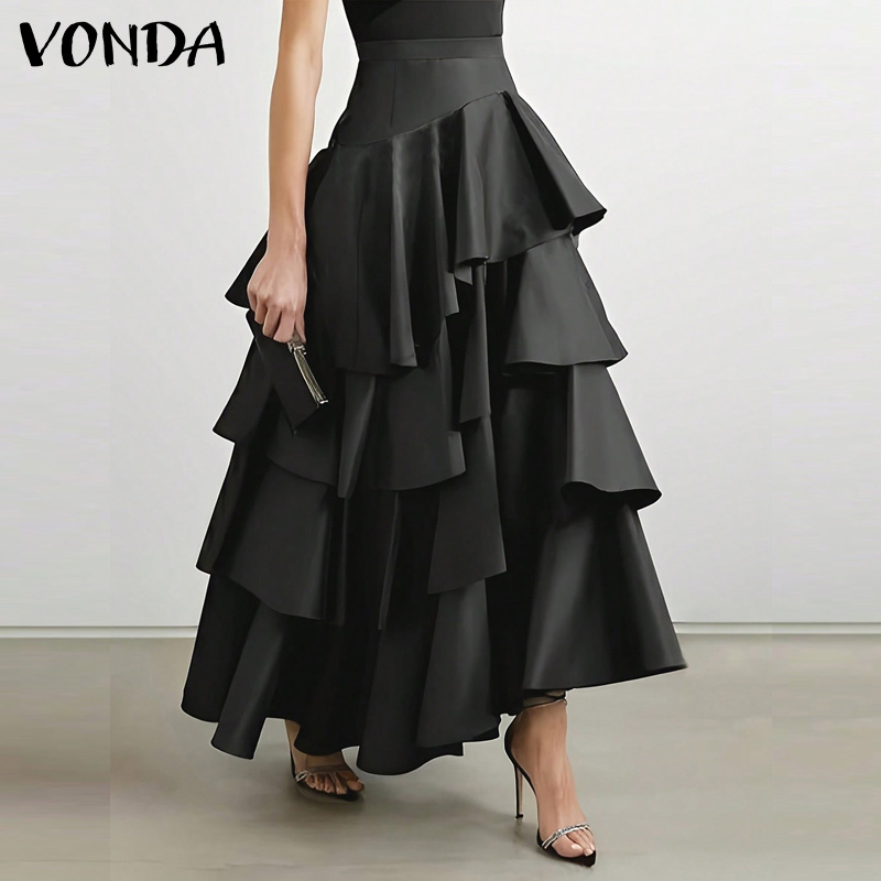 VONDA Plus Size 5XL Women Long - đánh giá và giá Women'S Fashion Layering