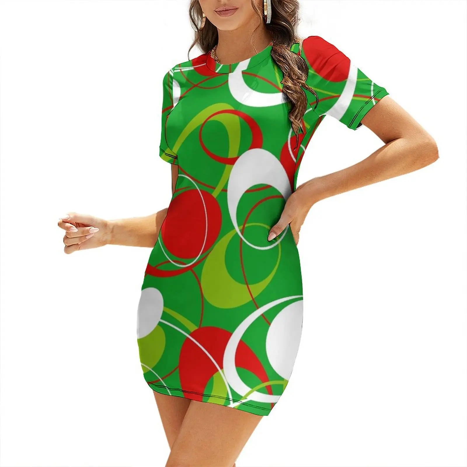 Retro 60s Ovals Short-Sleeved  - đánh giá và giá Women'S Fashion Of The 60S