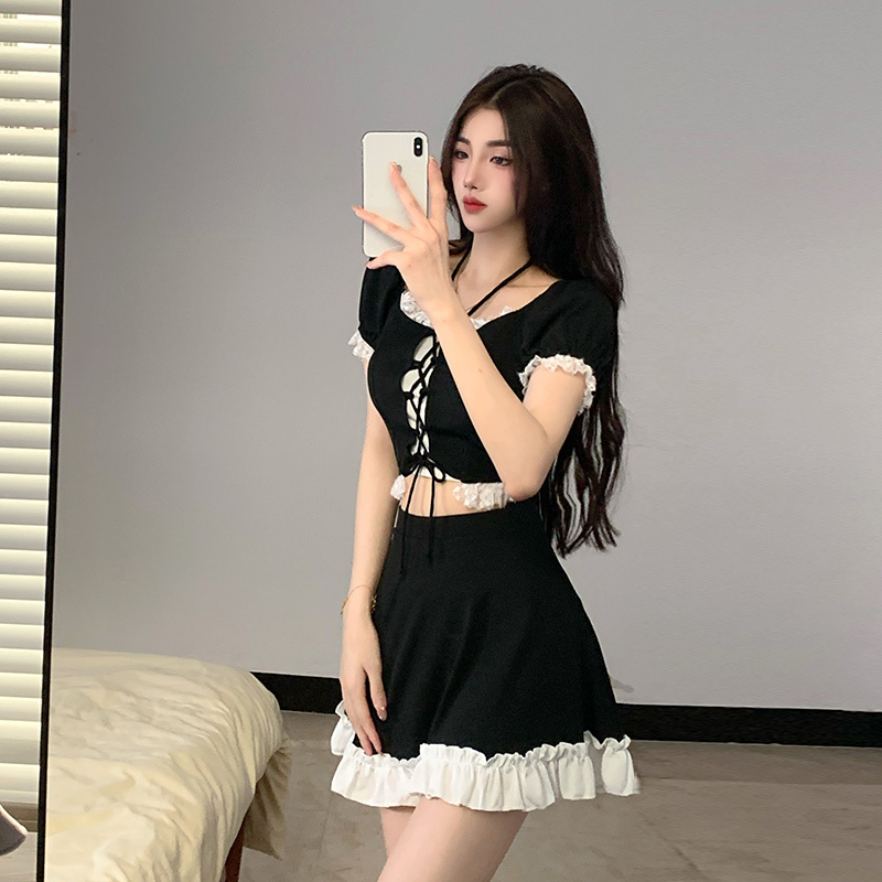 Instagram Style Women Two Piec - đánh giá và giá Women'S Fashion Middle Ages