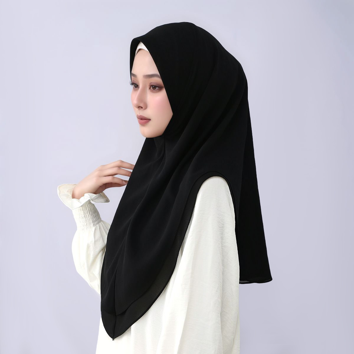 New Double layered Chiffon Rea - đánh giá và giá Women'S Fashion Layering