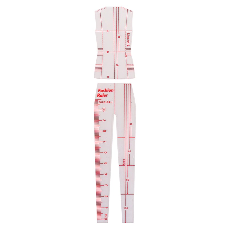 1 Set Women Fashion Drawing Ru - đánh giá và giá Women Fashion Figure Template