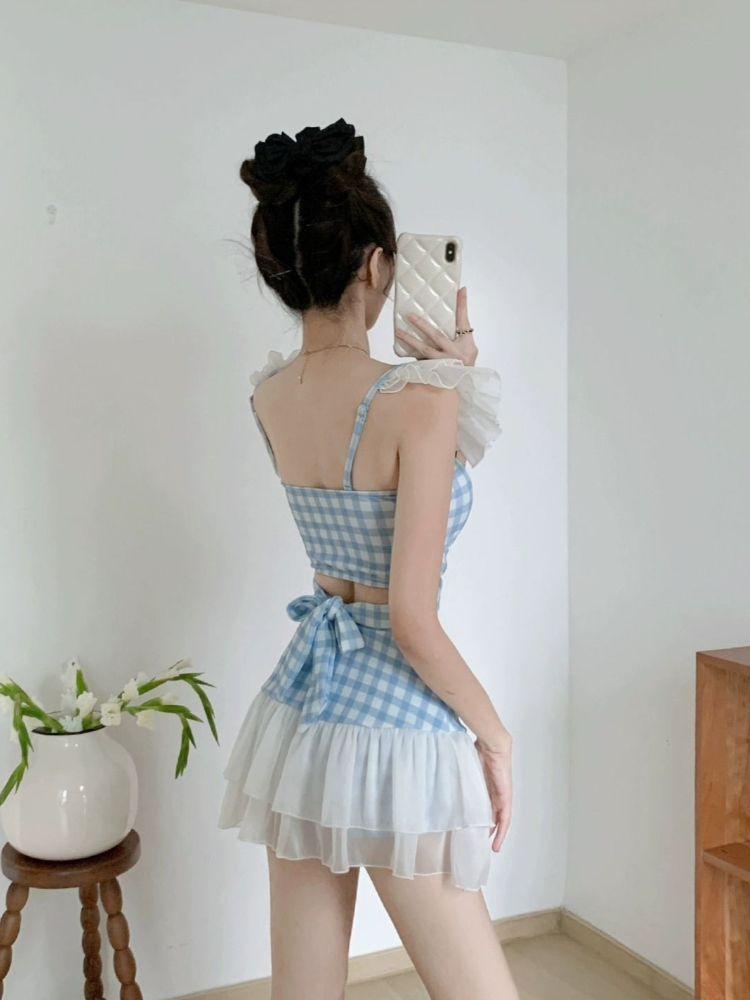 Ladies Slimming Halter Bathing - đánh giá và giá Women'S Fashion Middle Ages