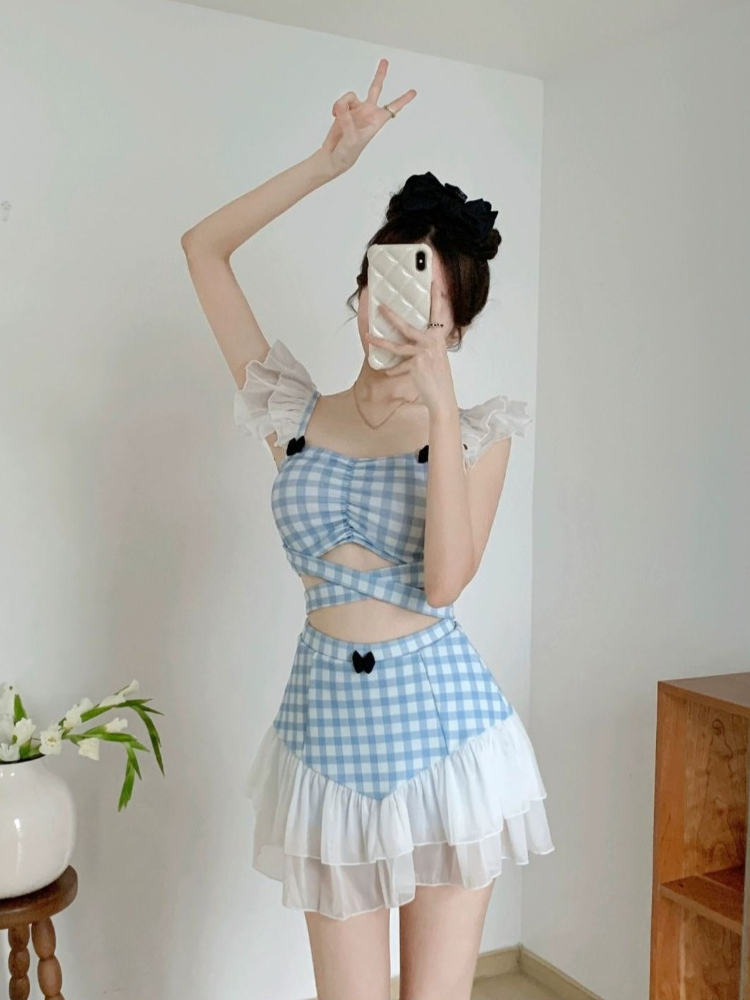 Ladies Slimming Halter Bathing - đánh giá và giá Women'S Fashion Middle Ages