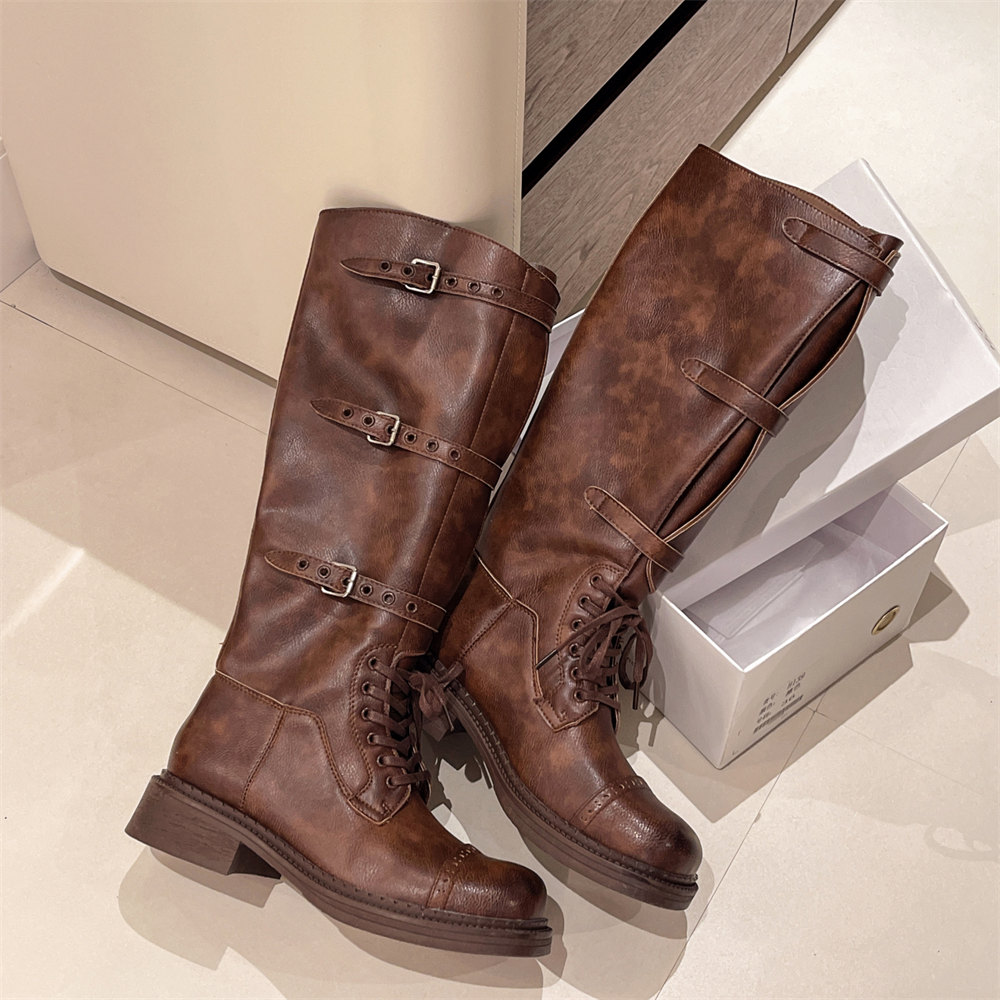 Women's Knee High Boots Vintag - đánh giá và giá Women'S Fashion Riding Boots