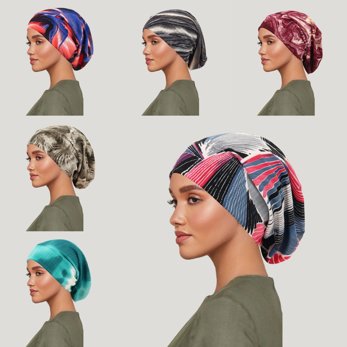 2026 New Tie-dye Hair Cover Ca - đánh giá và giá Women'S Fashion Hats
