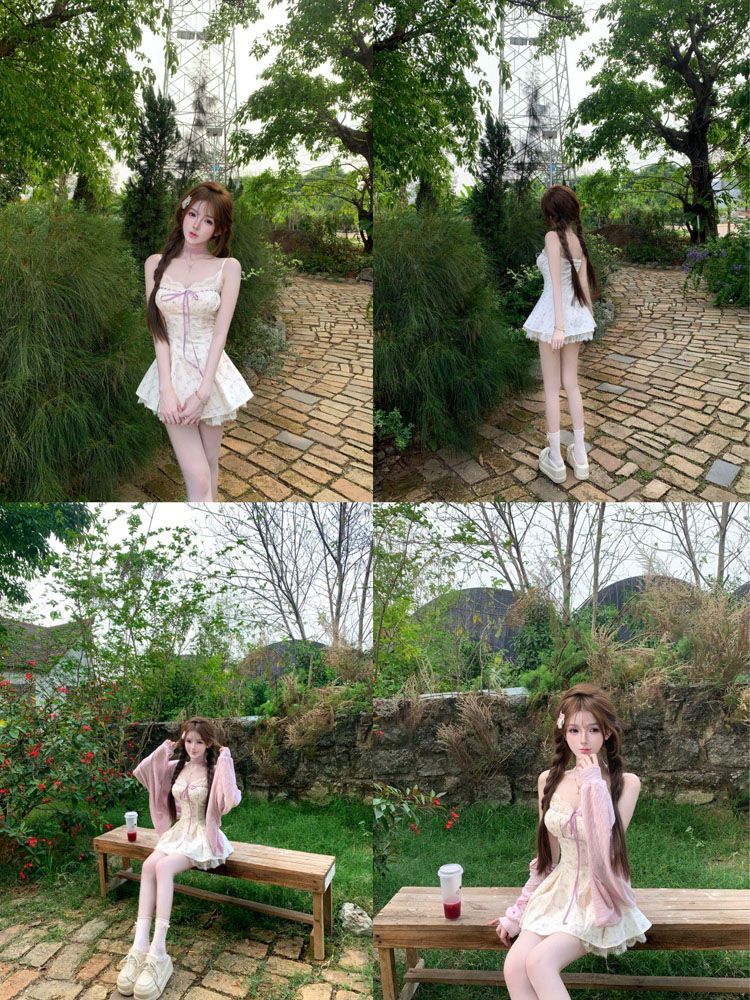 2026 Summer Korean Fashion Des - đánh giá và giá Ruched Dress Mini