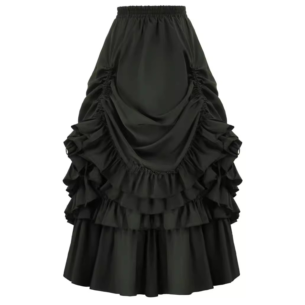Retro Gothic Style Short Skirt - đánh giá và giá Women'S Fashion Renaissance Period