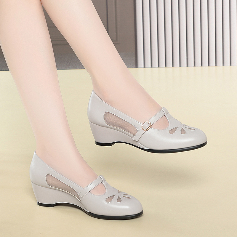Middle Aged Women Summer Mesh  - đánh giá và giá Women'S Fashion Middle Ages