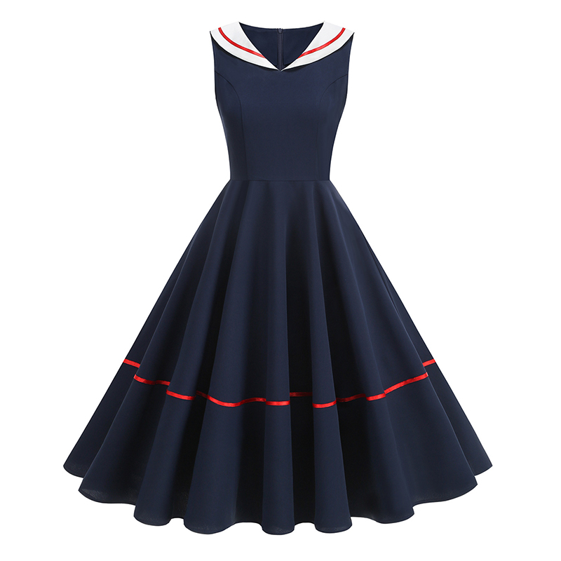 50s 60s Vintage Navy Style Dr - đánh giá và giá Women'S Fashion Of The 60S