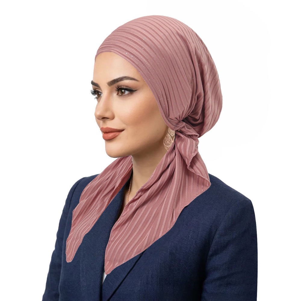 Trendy Stretch Fabric Pre-Tied - đánh giá và giá Women'S Fashion Hats