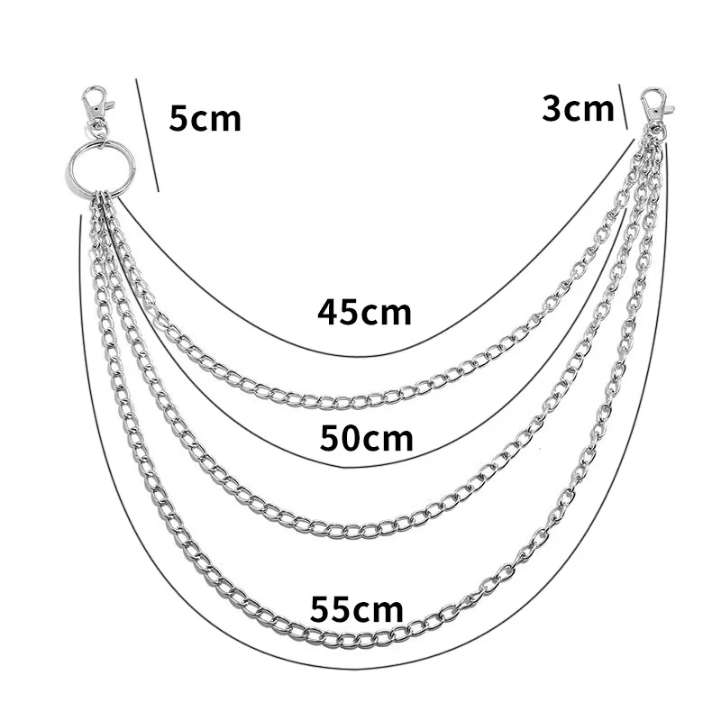 Layer Metal Belt Chain Punk Ho - đánh giá và giá Women'S Fashion Layering