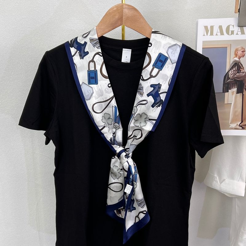 100% Mulberry Silk Long Scarf  - đánh giá và giá Women'S Fashion Layering
