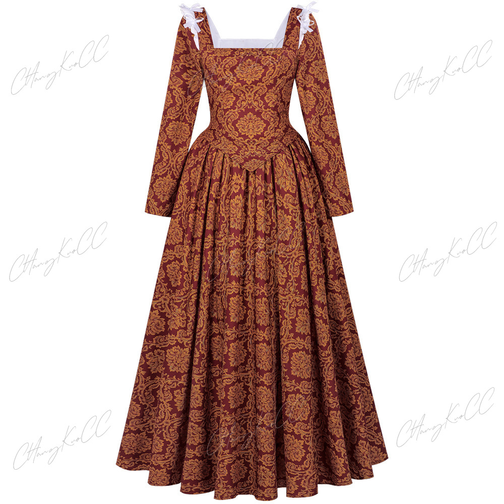 Renaissance Period Medieval Ne - đánh giá và giá Women'S Fashion Renaissance Period