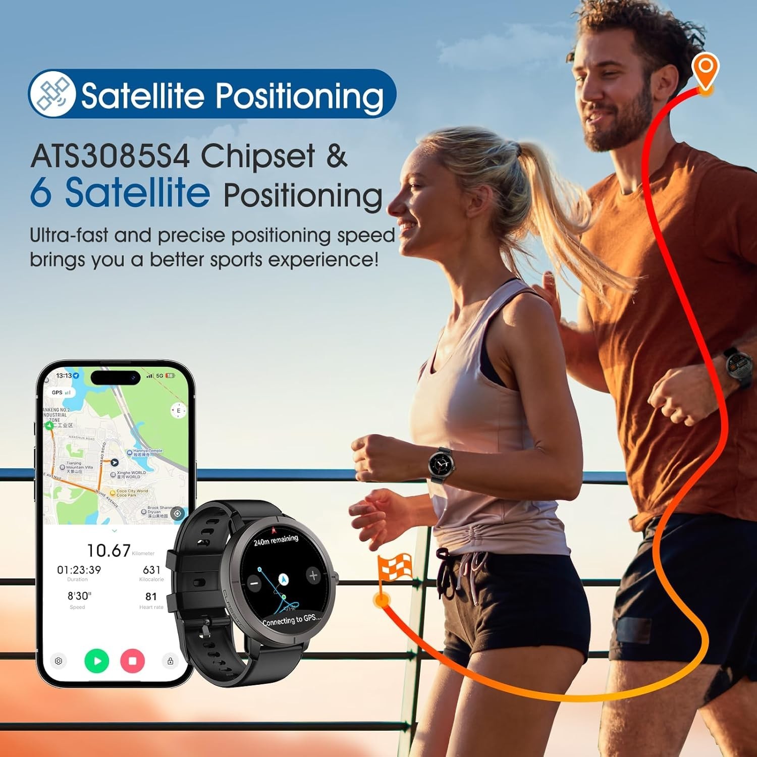 MoriTech GPS Smart Watch AMOLE - đánh giá và giá Women'S Fashion Retailers