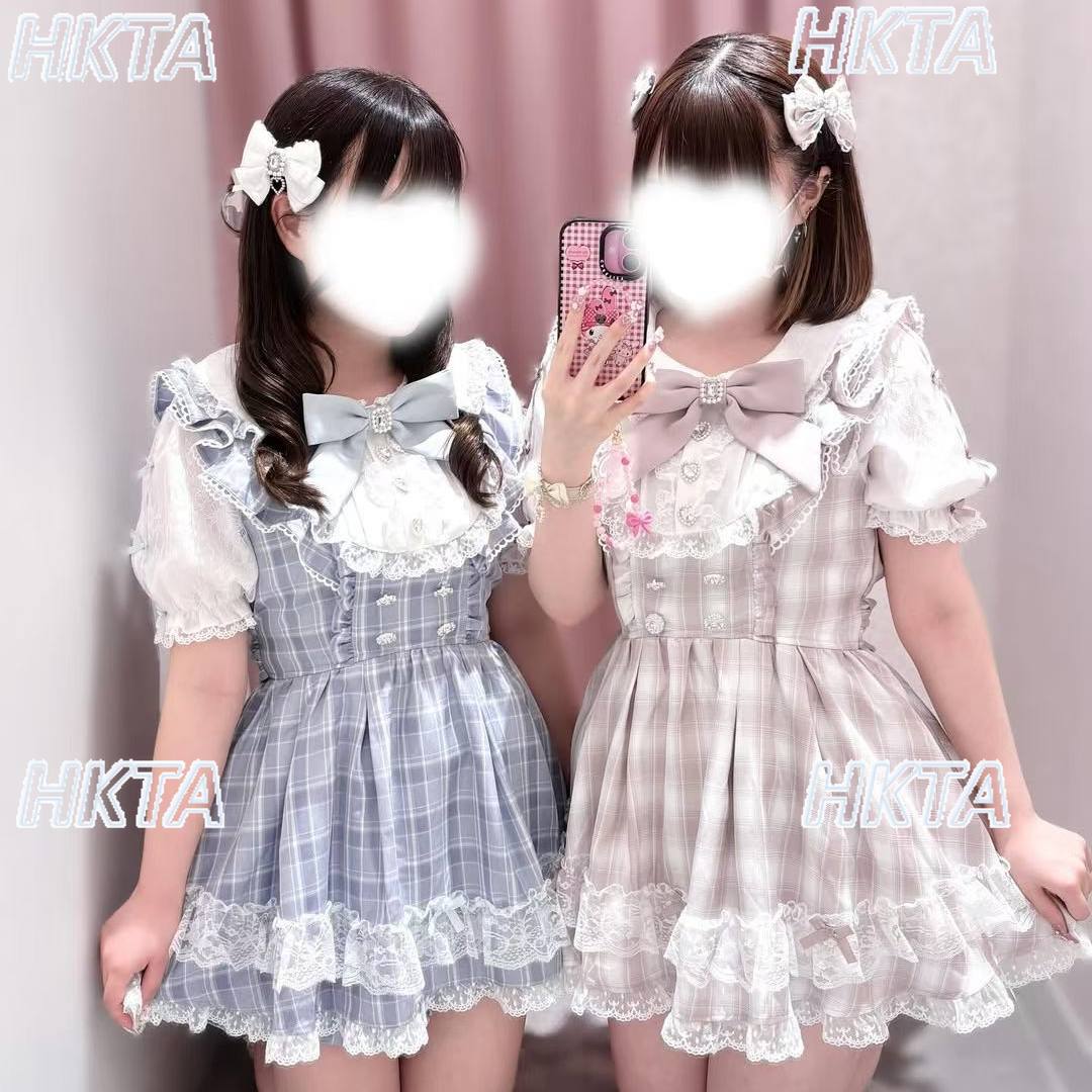 Japanese Style Doll Collar Pla - đánh giá và giá Ruched Dress Mini