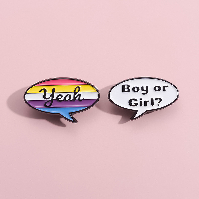 Cartoon Letter Metal Brooch Ra - đánh giá và giá Women Fashion History