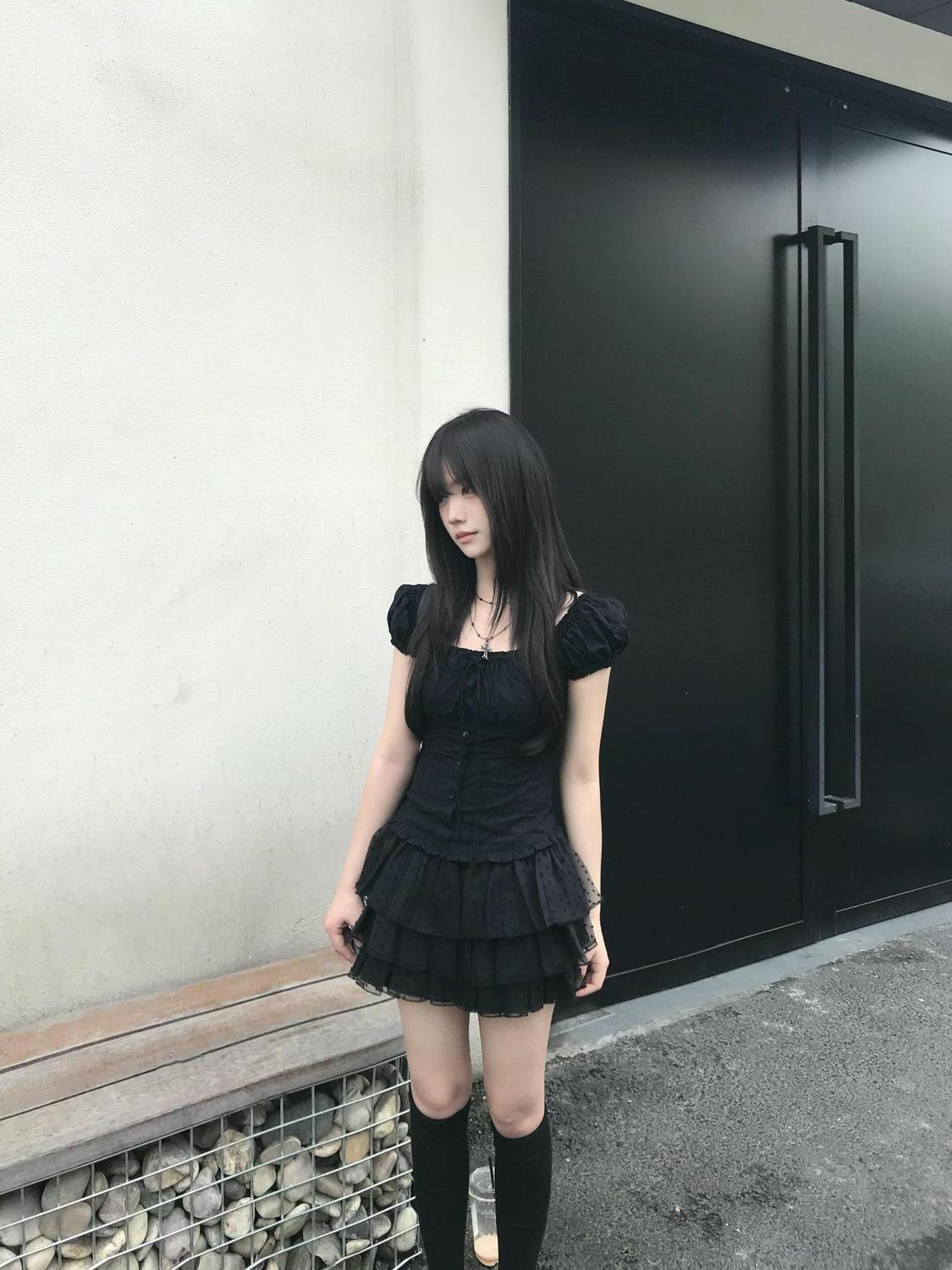 Women's Set 2026 Summer New Ko - đánh giá và giá Puff Sleeve Blouse