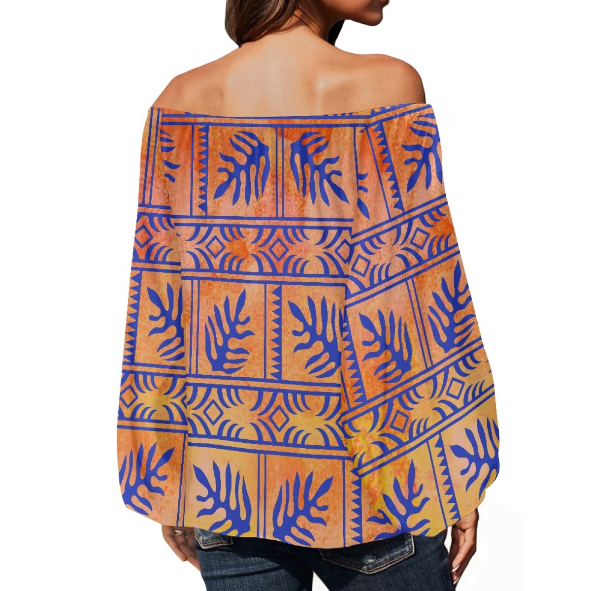 Polynesian Tribal Clothing Sam - đánh giá và giá Puff Sleeve Blouse