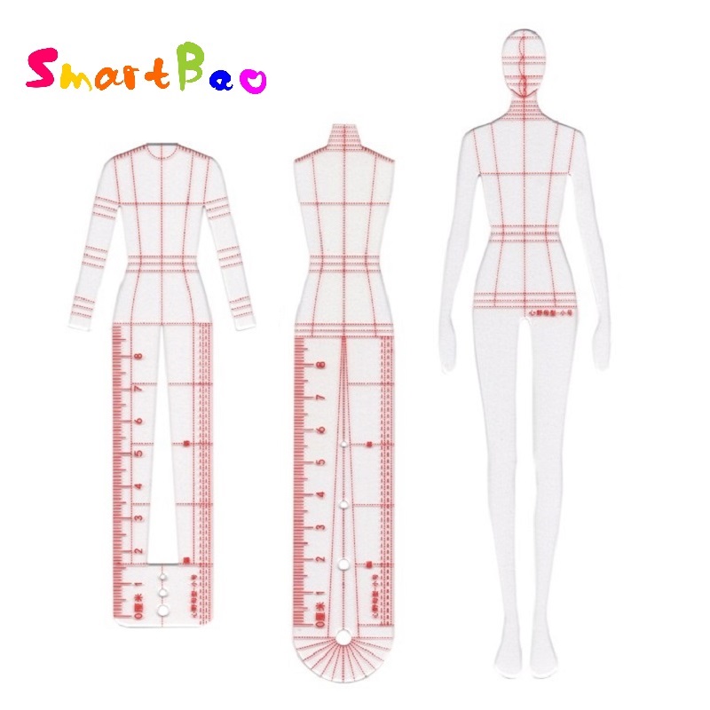 Thời Trang Nữ Vẽ Thước Hình Vẽ - đánh giá và giá Women Fashion Figure Template
