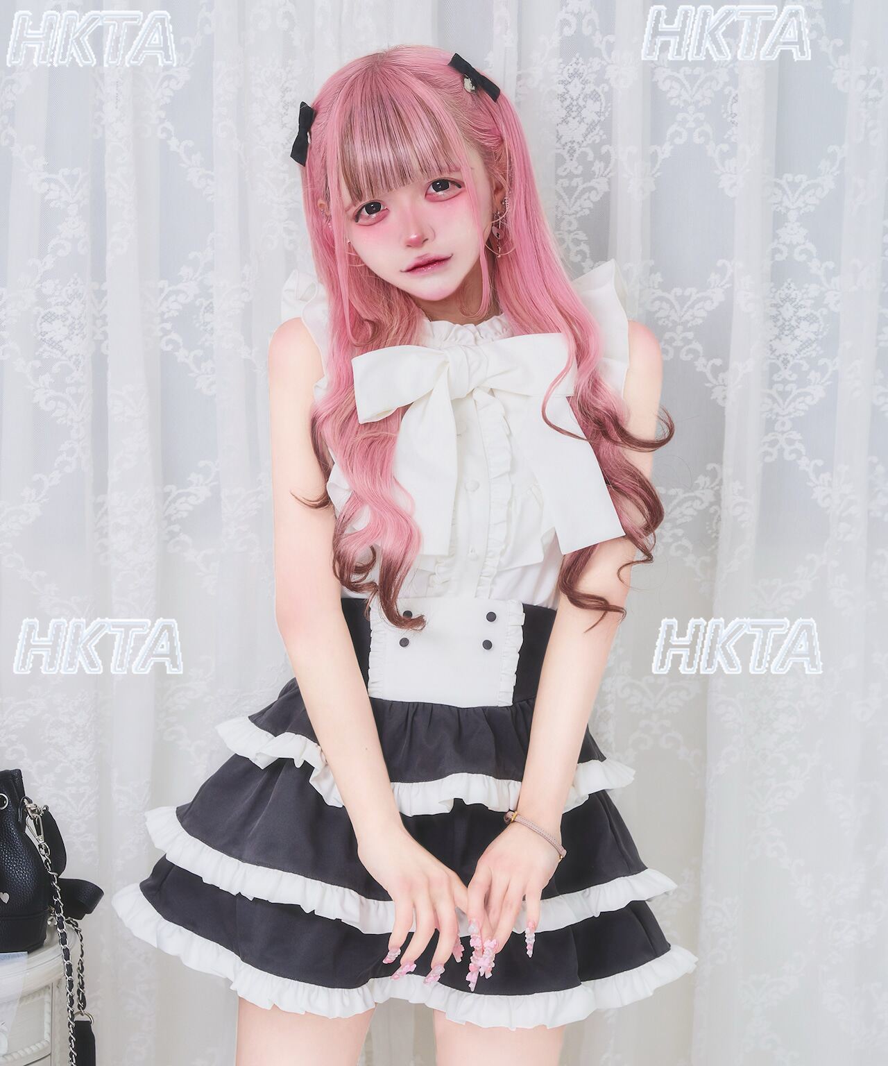 Original Japanese Cute Big Bow - đánh giá và giá Puff Sleeve Blouse