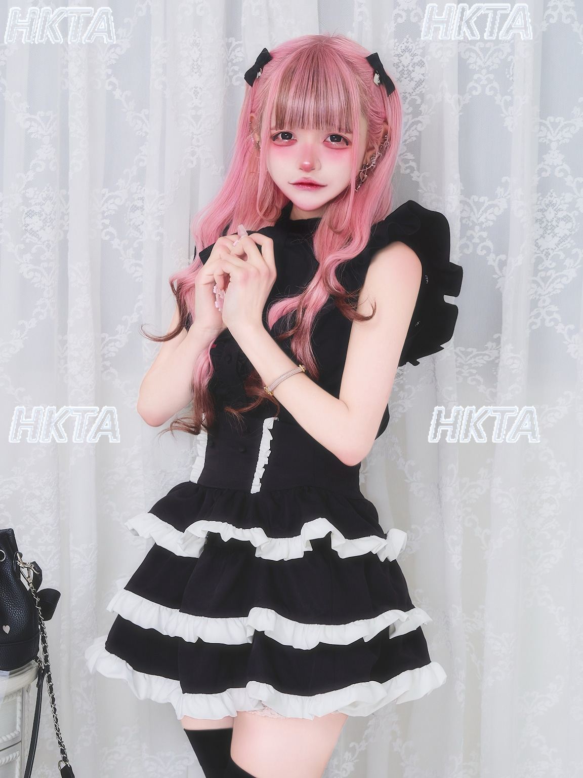 Original Japanese Cute Big Bow - đánh giá và giá Puff Sleeve Blouse