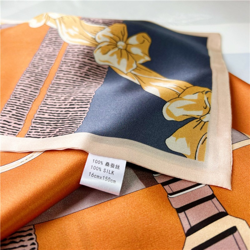100% Mulberry Silk Scarf Women - đánh giá và giá Women'S Fashion Layering