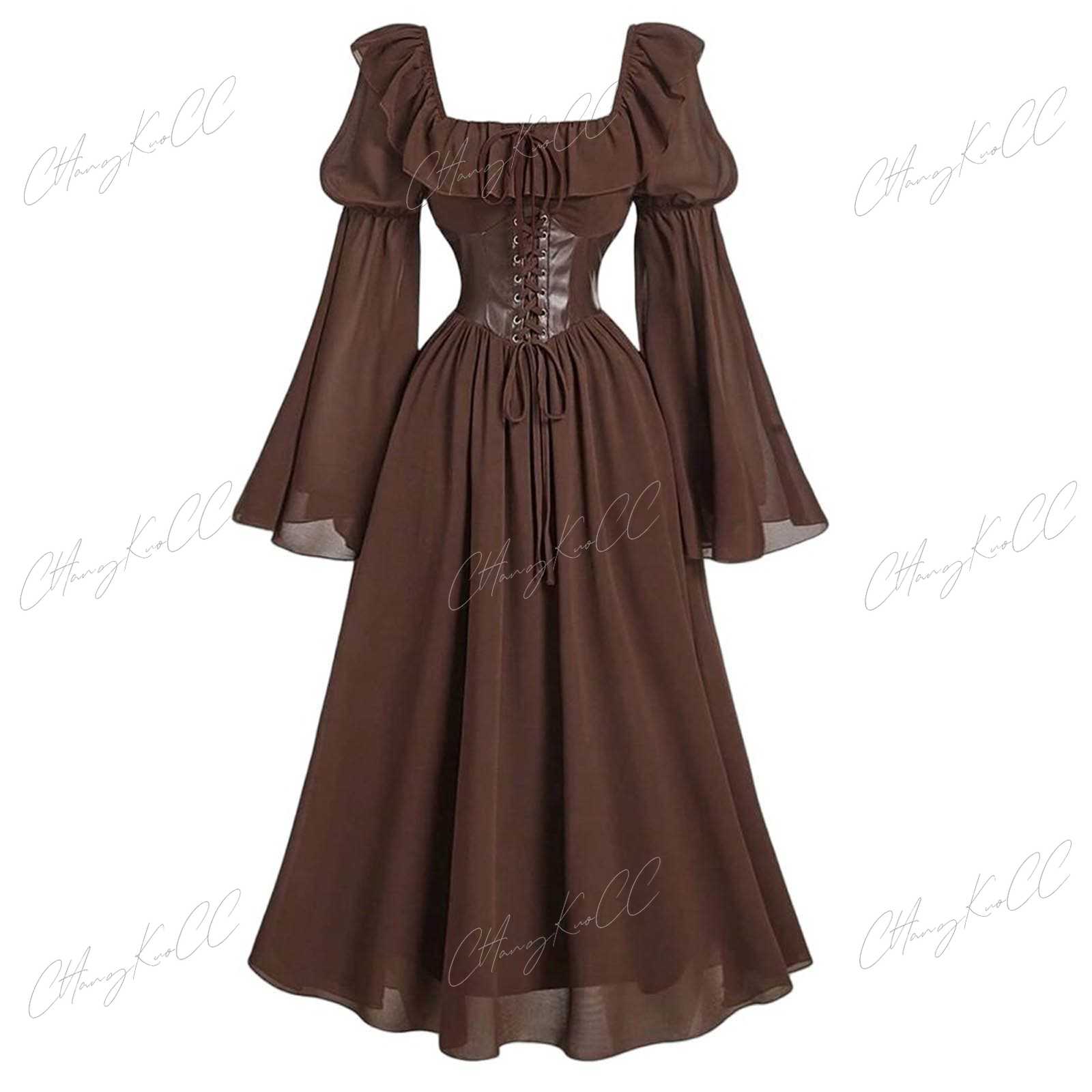 Renaissance Period Medieval Ne - đánh giá và giá Women'S Fashion Renaissance Period