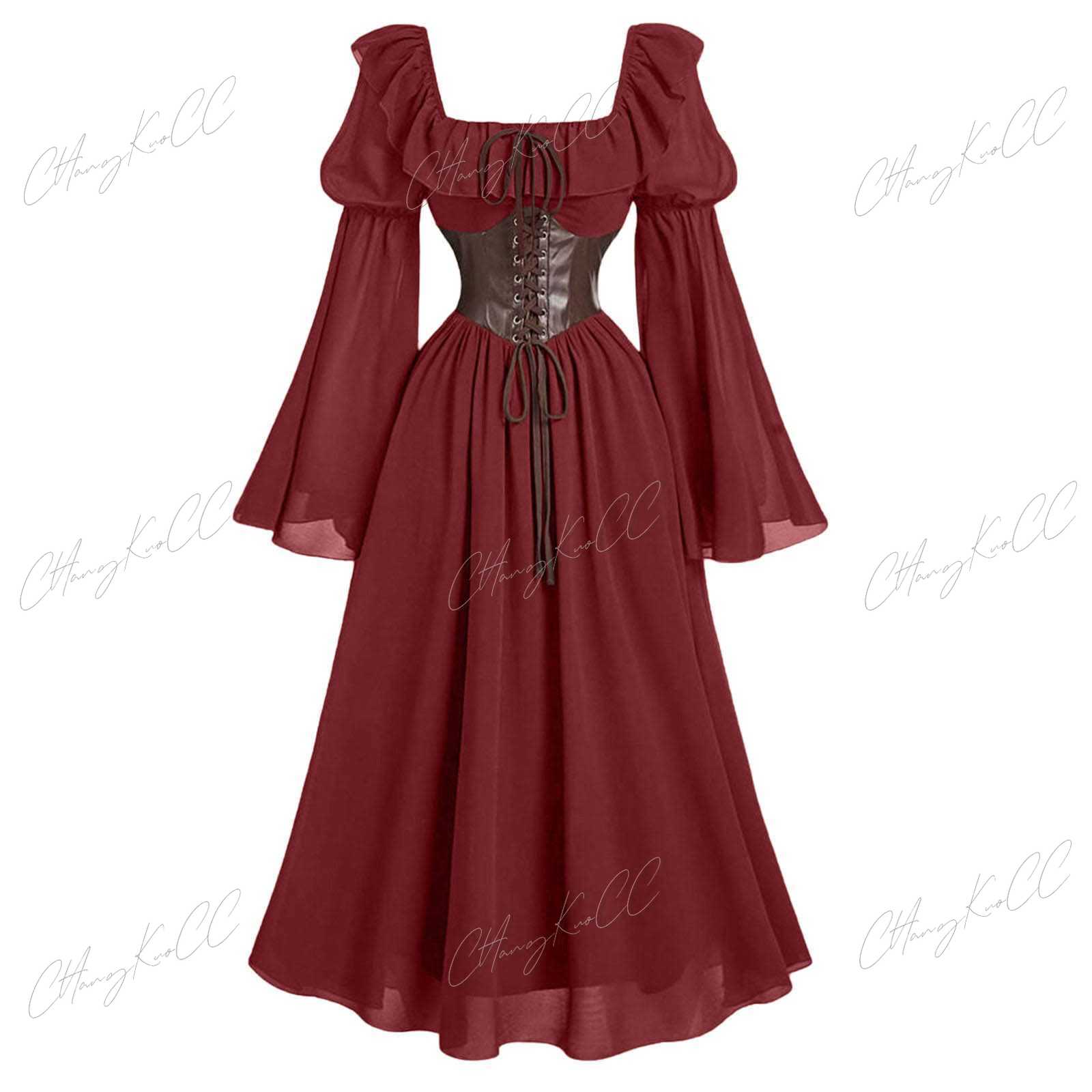 Renaissance Period Medieval Ne - đánh giá và giá Women'S Fashion Renaissance Period