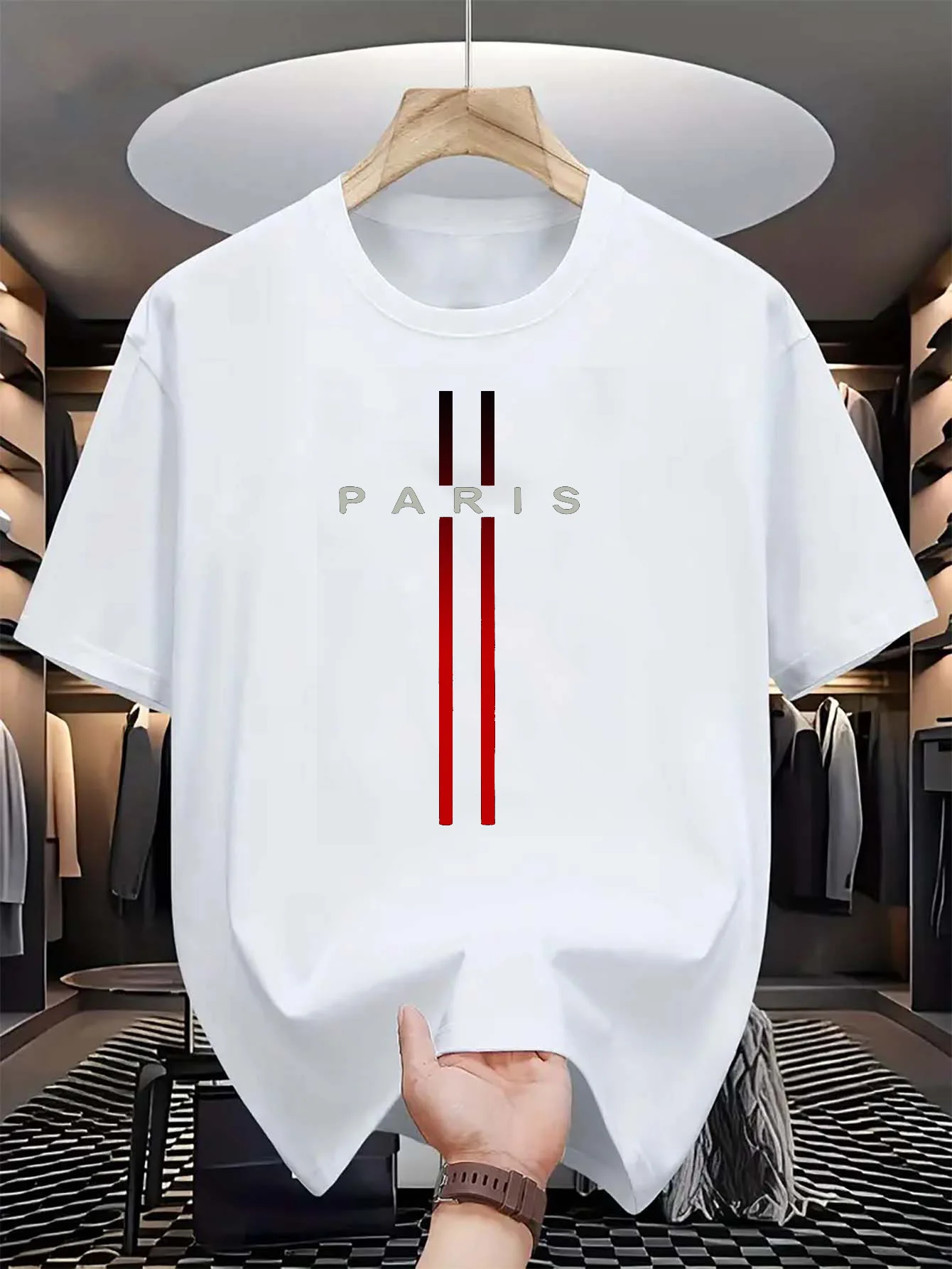 Men's 100% pure cotton summer  - đánh giá và giá Women'S Fashion Paris