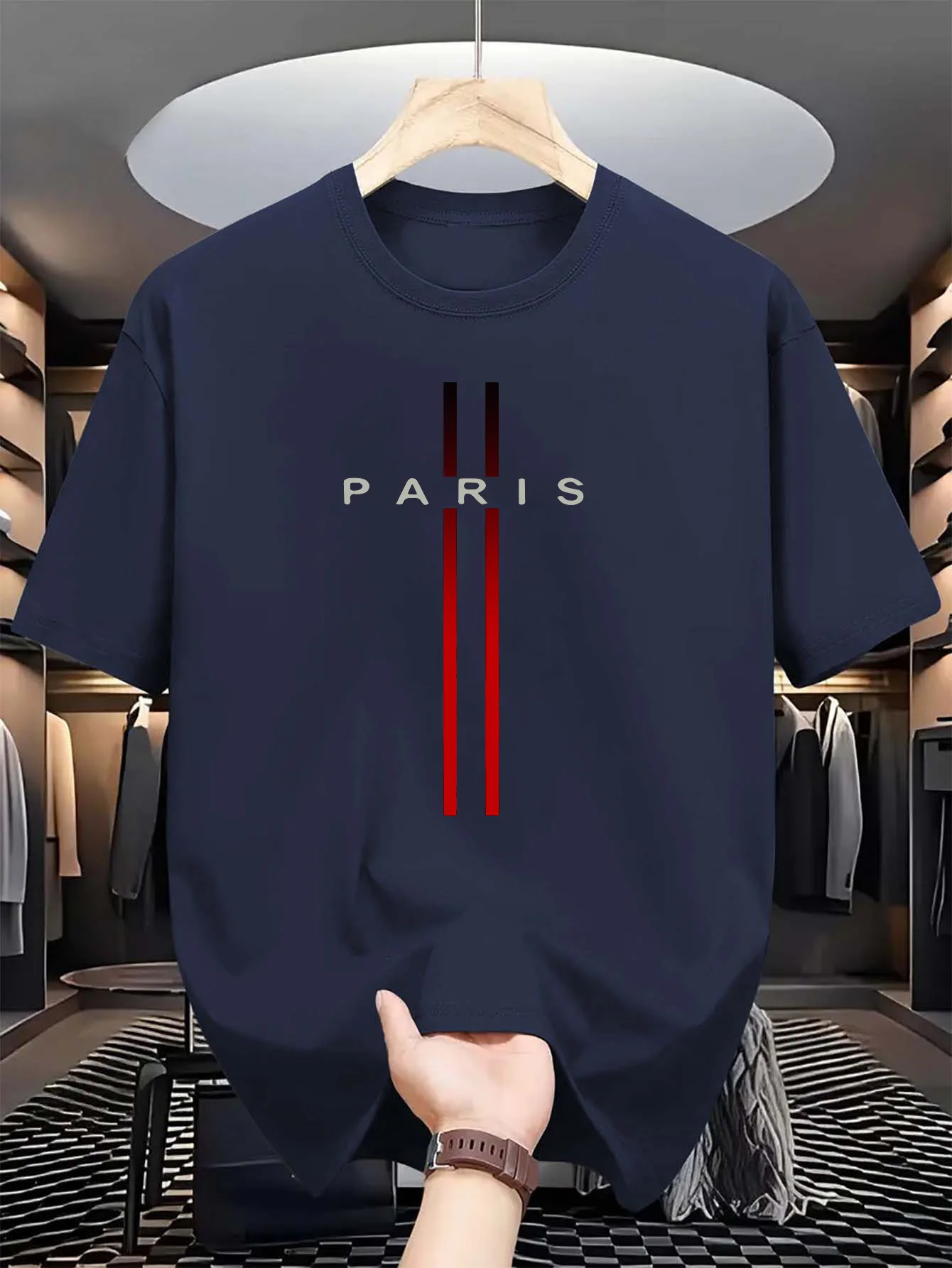 Men's 100% pure cotton summer  - đánh giá và giá Women'S Fashion Paris