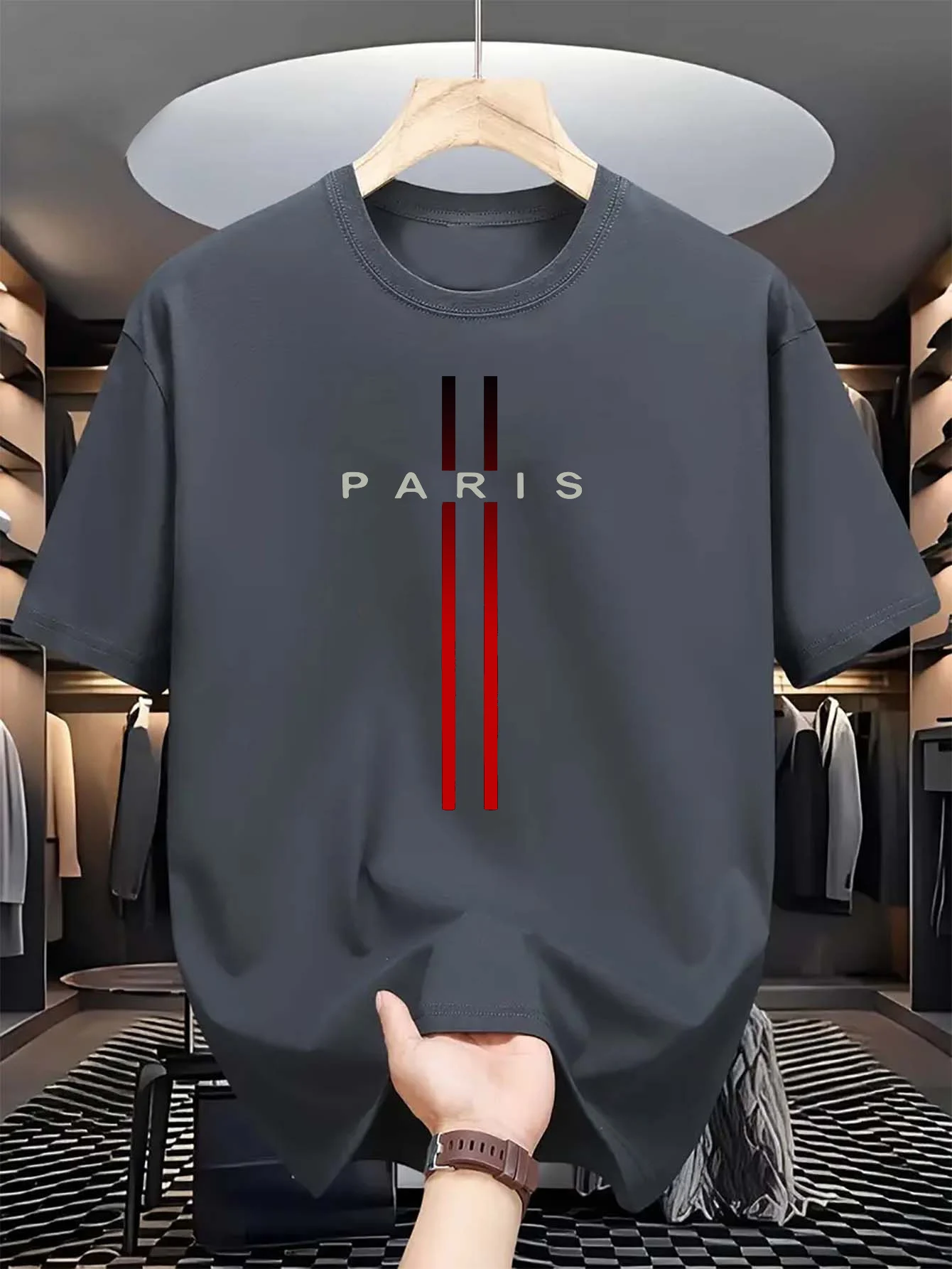 Men's 100% pure cotton summer  - đánh giá và giá Women'S Fashion Paris
