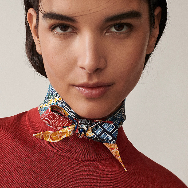 100% Silk Ring Scarf Neckerchi - đánh giá và giá Women'S Fashion Layering