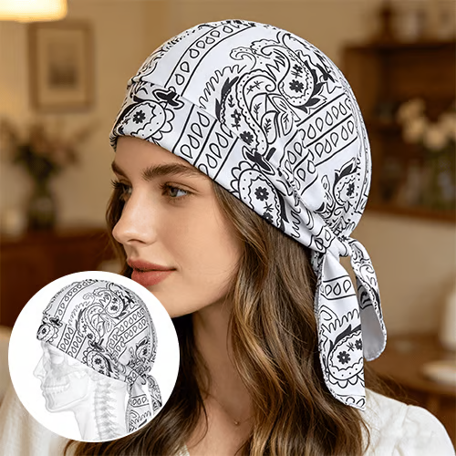 Paisley Printed Unisex Headsca - đánh giá và giá Women'S Fashion Hats
