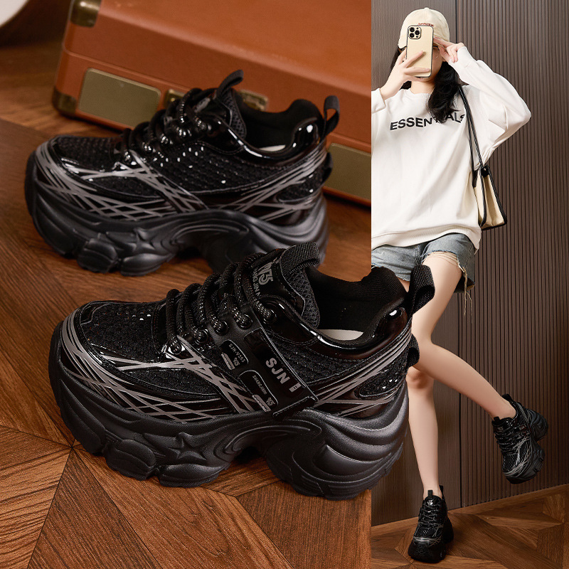 Thick Sole Heightened Mesh Bre - đánh giá và giá Women'S Fashion Spring 2025